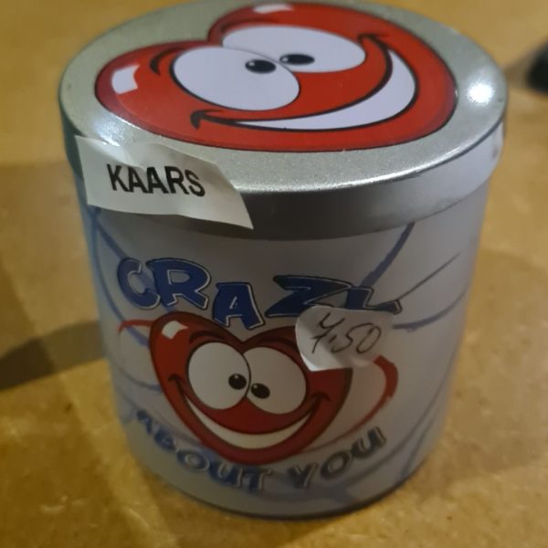 Kaars 'Crazy, About you'
